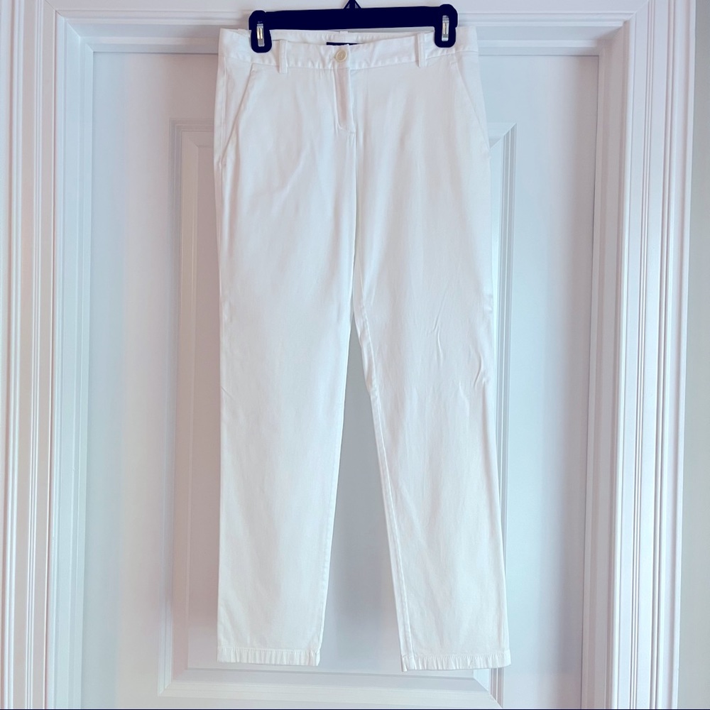 Theory White Ankle Pant Size 2 - EUC